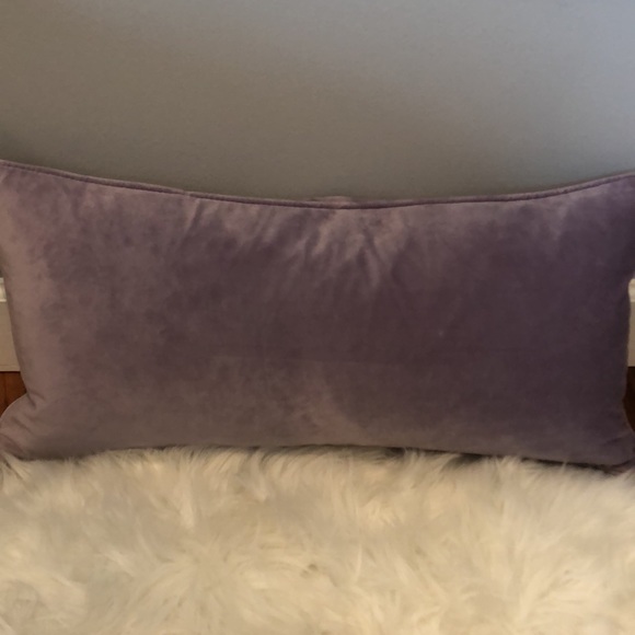 Bedding Home Goods Purple Pillow Sitting Pretty Poshmark